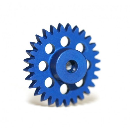 Sloting Plus SP072428 Corona angular 28 dientes invertida Azul
