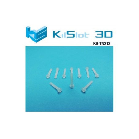 Kilslot KS-TN212 Tornillos Nylon M2x12mm Philips (10ud)