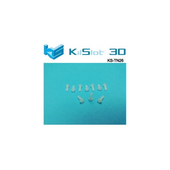 Kilslot KS-TN26 Tornillos Nylon M2x6mm Philips (10ud)