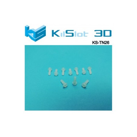 Kilslot KS-TN26 Tornillos Nylon M2x6mm Philips (10ud)