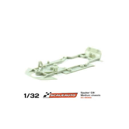 Scaleauto SC-6635B Chasis R Spyker C8R medio gris