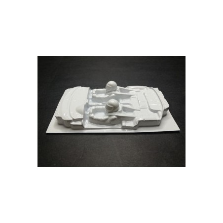 Kislot KS-LP24 Cockpit lexan Porsche 911 GT3 Rallye SCX