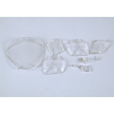 Slot.it SI-CS02V Despiece carrocería Porsche 956 (cristales y cúpulas de faros)