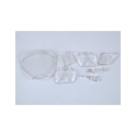 Slot.it SI-CS02V Despiece carrocería Porsche 956 (cristales y cúpulas de faros)