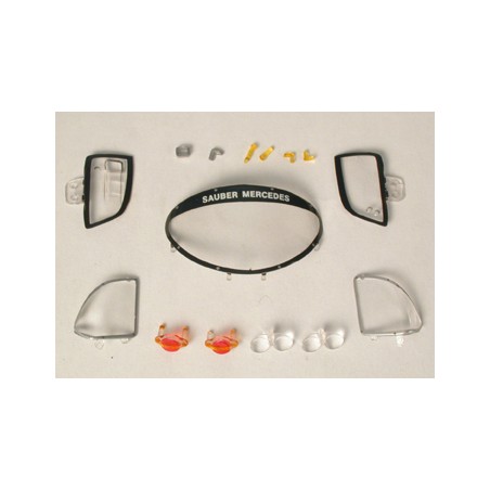 Slot.it SI-CS05V Cristales y faros Sauber C9