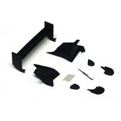 Slot.it SI-CS24P Aleron y retrovisores Audi R18 TDI