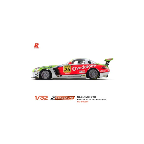 Scaleauto SC-6022R Mercedes SLS AMG GT3 IberGT Jarama 2011