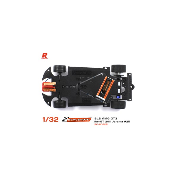 Scaleauto SC-6022R Mercedes SLS AMG GT3 IberGT Jarama 2011