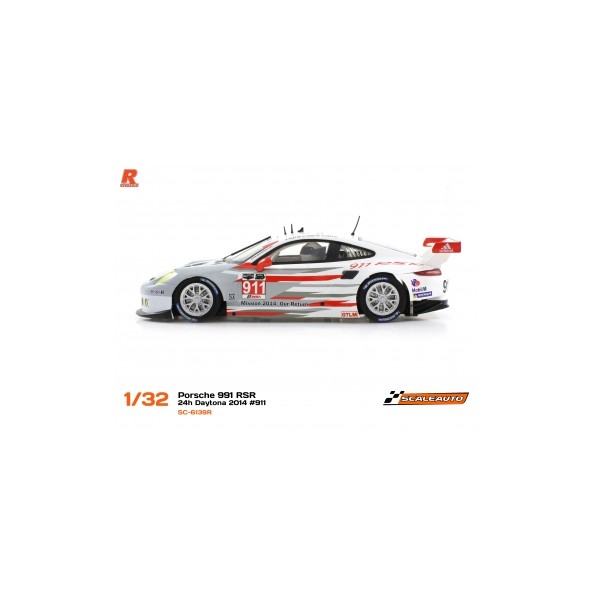 Scaleauto SC-6139R Porsche 991 RSR GT3 24h Daytona 2014