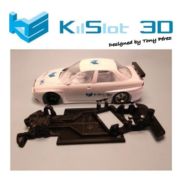 KILSLOT KS-VA1S CHASIS 3D ANGULAR RACE SOFT 2017 ALFA 156 FLY (PISTA)