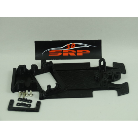 3DSRP 66RWSC Chasis 3d doble componente Lancia 037 Ninco angulo