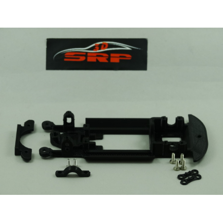 3DSRP 001122WSC Chasis 3d Fiat Abarth 1000 Scalextric - Mecánica original