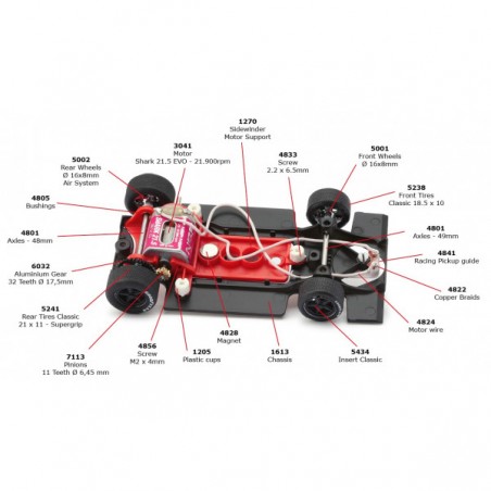NSR-0175SW Porsche 917/10K blanco