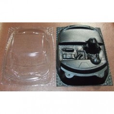 TECTIME LEXAN MERCEDES SLS ECO LIGHT (COMPATIBLE SCALEAUTO)