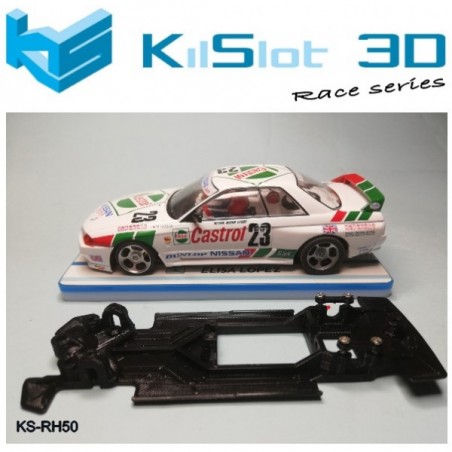 Kilslot KS-RH50 Chasis 3d lineal RACE SOFT Nissan Skyline Slot.it