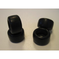 Thunderslot TH-TYR004R Neumáticos trasersos Slick 19x10,8 mm