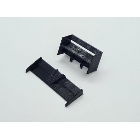 CC Slot CC-6011 Alerón goma flexible delantero y trasero F1 86/89 NSR