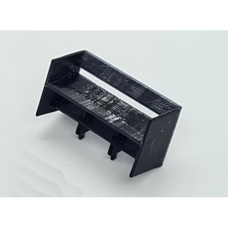 CC Slot CC-6012 Alerón goma flexible trasero F1 86/89 NSR