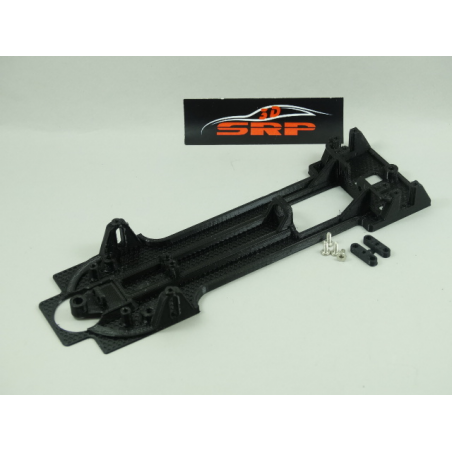 3D SRP 001440 Chasis 3d camión Renault MKR llanta simple