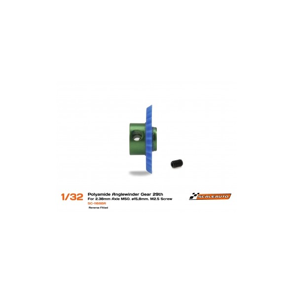 Scaleauto SC-1169BR Corona 29 dientes angulo REVERSE