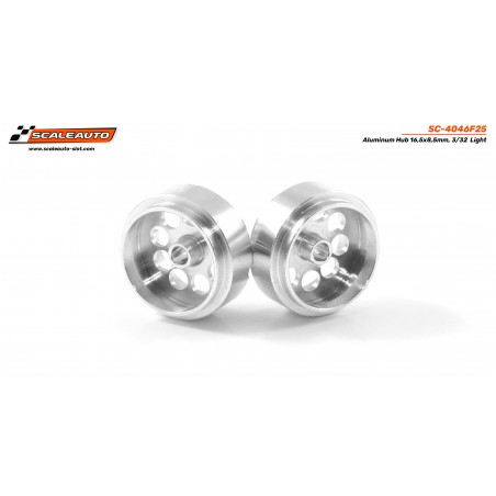 Scaleauto SC-4046F25 Llanta aluminio 16.5x8.5 Lightweight universal