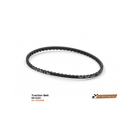 SCALEAUTO SC-1720A59 CORREA DENTADA 59 DIENTES 1.8MM GROSOR