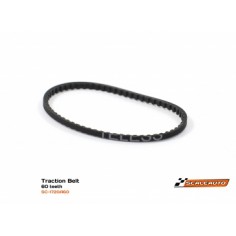 SCALEAUTO SC-1720A60 CORREA DENTADA 60 DIENTES 1.8mm GROSOR