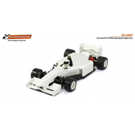 Scaleauto SC-6259 Formula 90-97 kit en blanco morro alto