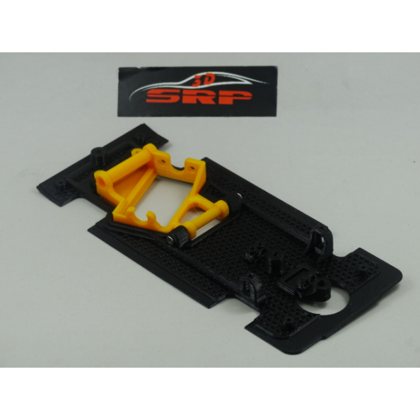 3DSRP 6021CP Chasis 3d pivotante Radical SR-9 Scaleauto
