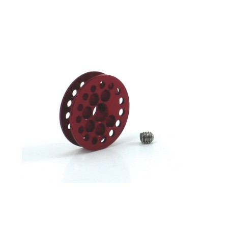 SCALEAUTO SC-1725B POLEA DENTADA 15 DIENTES P/CORREA 1.8MM. EJE 3MM CON TORNILLO M2.