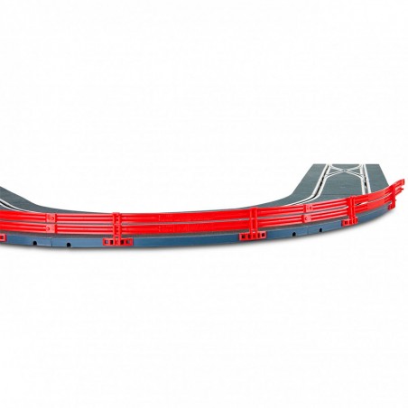 Scalextric U10299X200 Valla guarda rail curva standar 45º