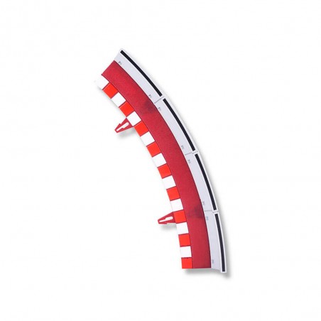 Scalextric U10326X200 Borde con valla curva standard universal x4