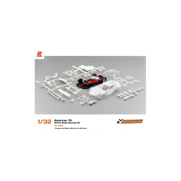 SCALEAUTO SC-6152 A7R GT3 WHITE RACING KIT ANGLEWINDER