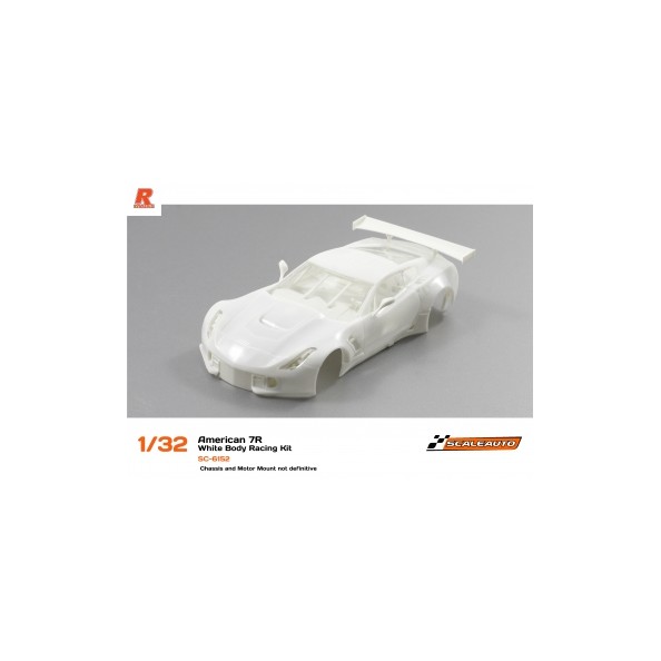 SCALEAUTO SC-6152 A7R GT3 WHITE RACING KIT ANGLEWINDER