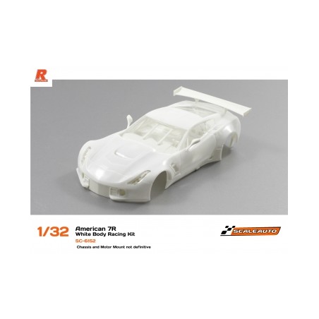 SCALEAUTO SC-6152 A7R GT3 WHITE RACING KIT ANGLEWINDER