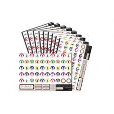 SCALEAUTO SC-MK003 ETIQUETAS NUMEROS CAMBIO DE CARRIL 2