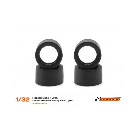 Scaleauto 4757AS25 Neumaticos GOMA A-S25 19x10 RACING SLICK