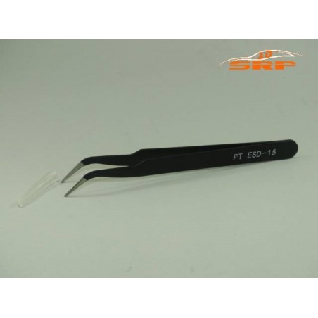 3DSRP 5PC Pinzas curvas negras