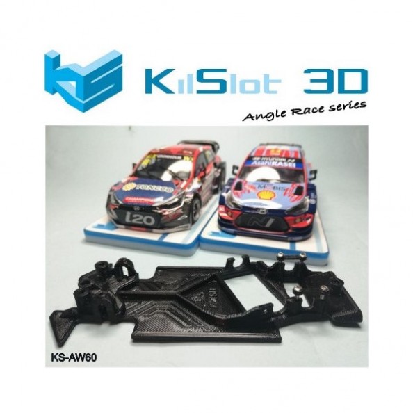 Kilslot KS-AW60 Chasis 3d angular RACE SOFT Hyundai I20 Scalextric