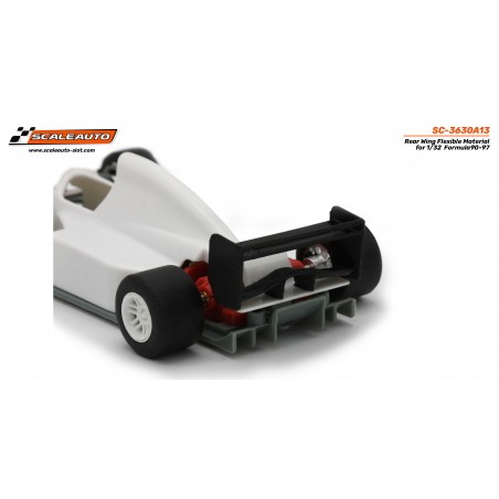Scaleauto SC-3630A13 Alerón en goma flexible Formula 90-97