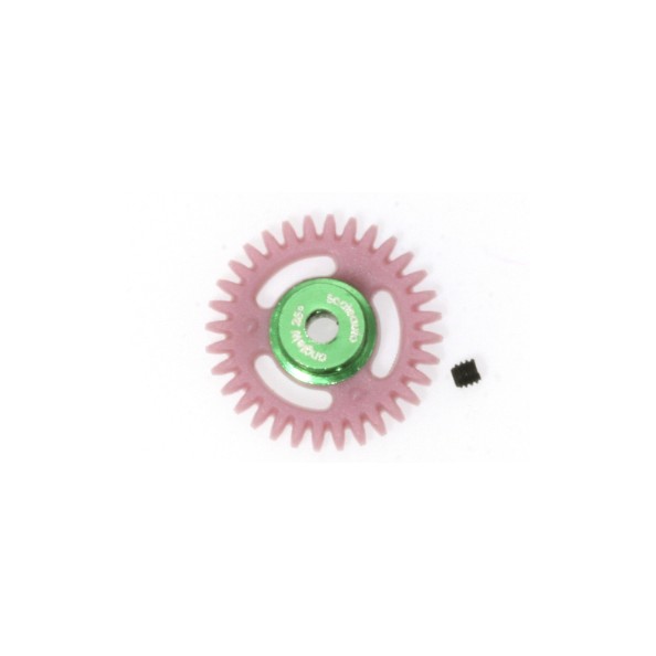 SCALEAUTO SC-1172B CORONA 32 DIENTES POLYAMIDE ANGLEWINDER O18MM REVERSE