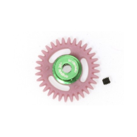 SCALEAUTO SC-1172B CORONA 32 DIENTES POLYAMIDE ANGLEWINDER O18MM REVERSE
