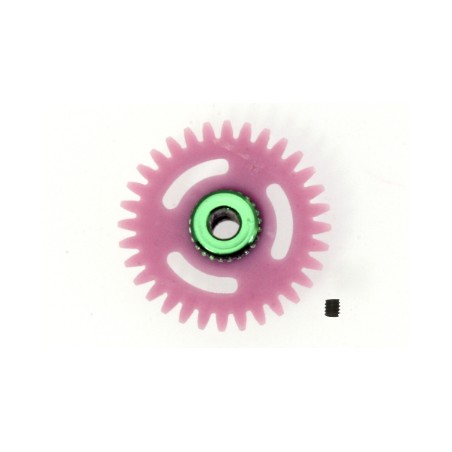 SCALEAUTO SC-1172B CORONA 32 DIENTES POLYAMIDE ANGLEWINDER O18MM REVERSE