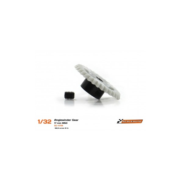 SCALEAUTO SC-1171R CORONA 31 DIENTES ANGLEWINDER PROCOMPT-RS M50 25º Ø17mm