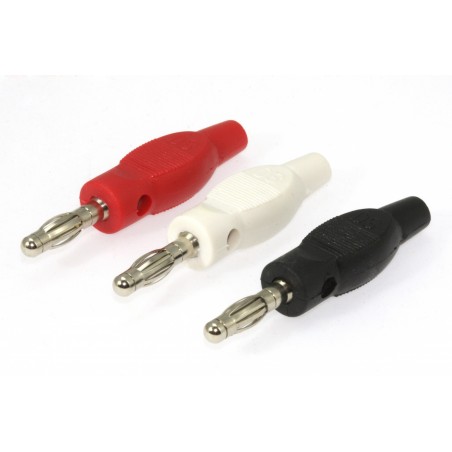 DS-0024 Bananas 4mm en 3 colores para conexión de mandos