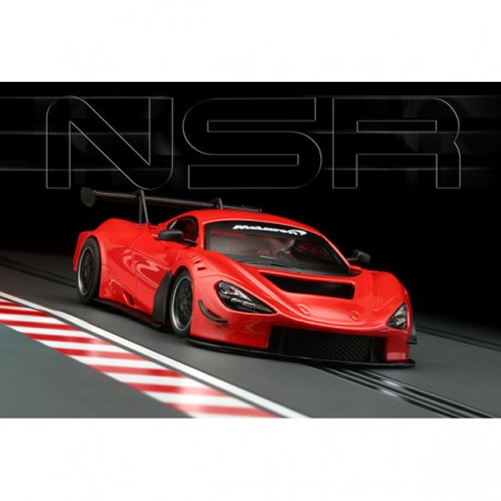 NSR 0240AW McLaren 720S GT3 Test Car rojo