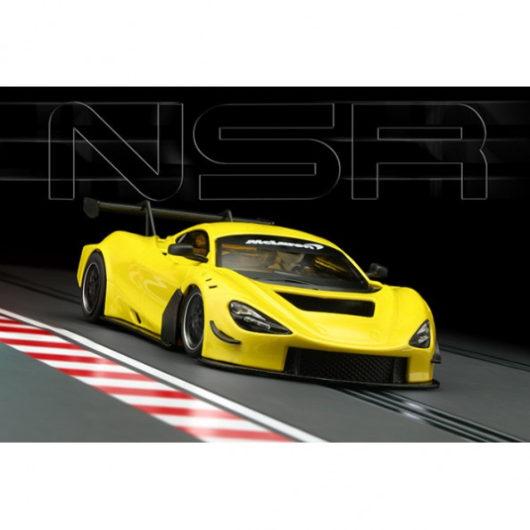 NSR 0241AW McLaren 720S GT3 Test Car amarillo