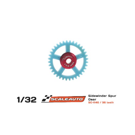 SCALEAUTO SC-1146 CORONA 36 DIENTES SIDEWINDER