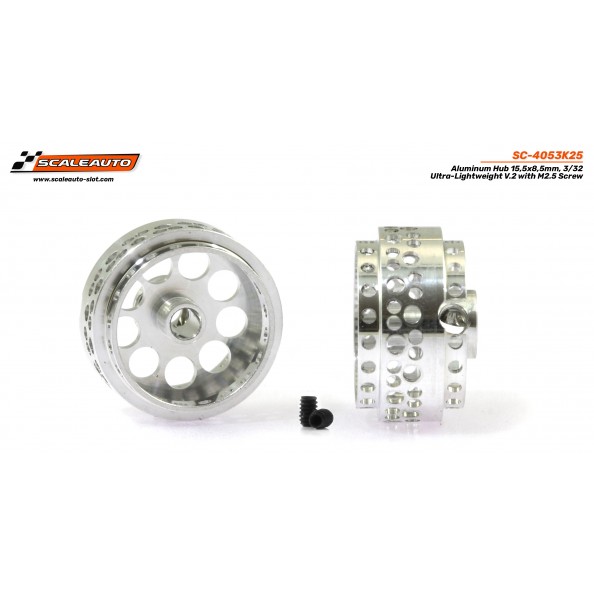 Scaleauto SC-4053K25 Llanta aluminio 15.5x8.5...
