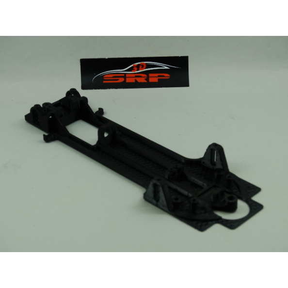 3DSRP 001441 Chasis 3d camión Renault MKR llanta doble